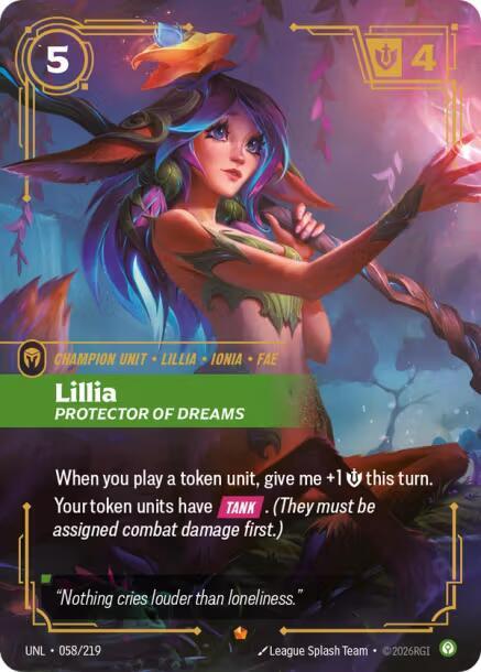 Lillia - Protector of Dreams - Unleashed (UNL)