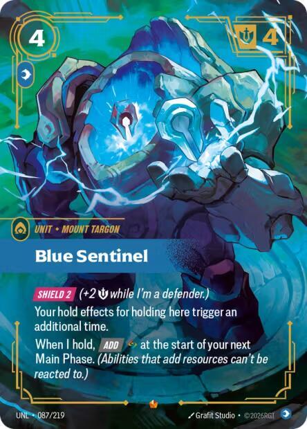 Blue Sentinel - Unleashed (UNL)