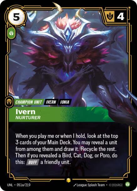 Ivern - Nurturer (Alternate Art) - Unleashed (UNL)