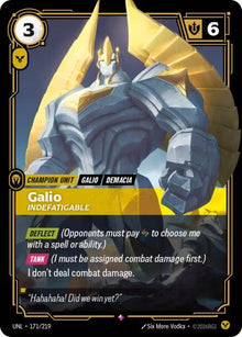 Galio - Indefatigable - Unleashed (UNL)