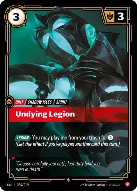 Undying Legion - Unleashed (UNL)