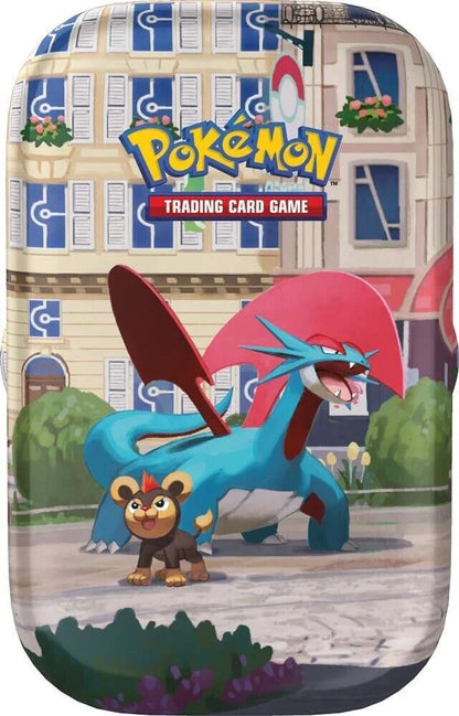PRESALE Lumiose City Mini Tin (various artwork)