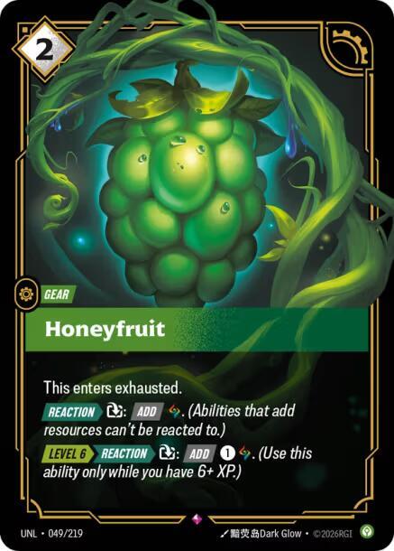 Honeyfruit - Unleashed (UNL)