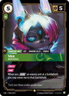 Vex - Mocking (Alternate Art) - Unleashed (UNL)