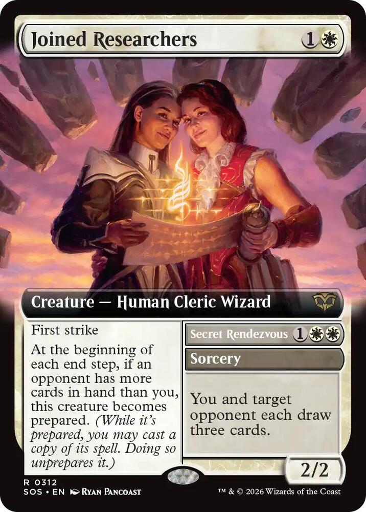 Joined Researchers (Extended Art) - Secrets of Strixhaven (SOS)