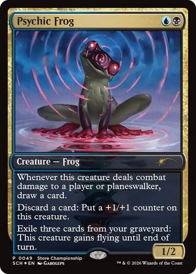 Psychic Frog - Game Day & Store Championship Promos (GAME) - FOIL