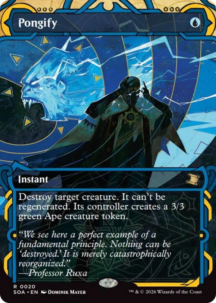 Pongify - Secrets of Strixhaven: Mystical Archive (SOA) - FOIL