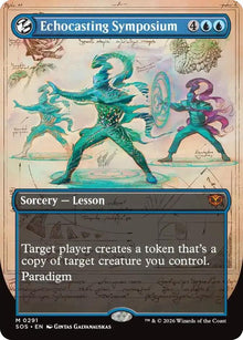 Echocasting Symposium (Borderless) - Secrets of Strixhaven (SOS) - FOIL