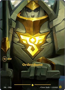 Order Rune (Alternate Art) - Unleashed (UNL)