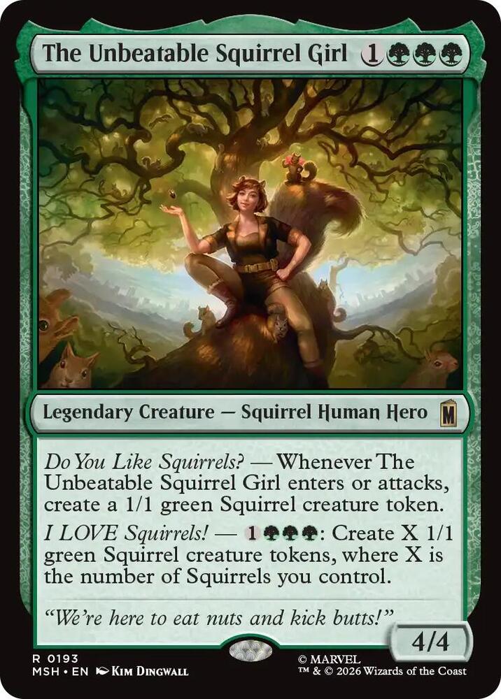 The Unbeatable Squirrel Girl - Marvel Super Heroes (MSH)