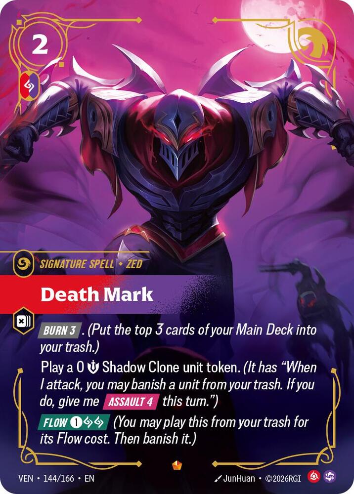 Death Mark - Vendetta Riftbound card