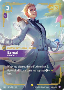 Ezreal, Prodigy - Vendetta Riftbound card