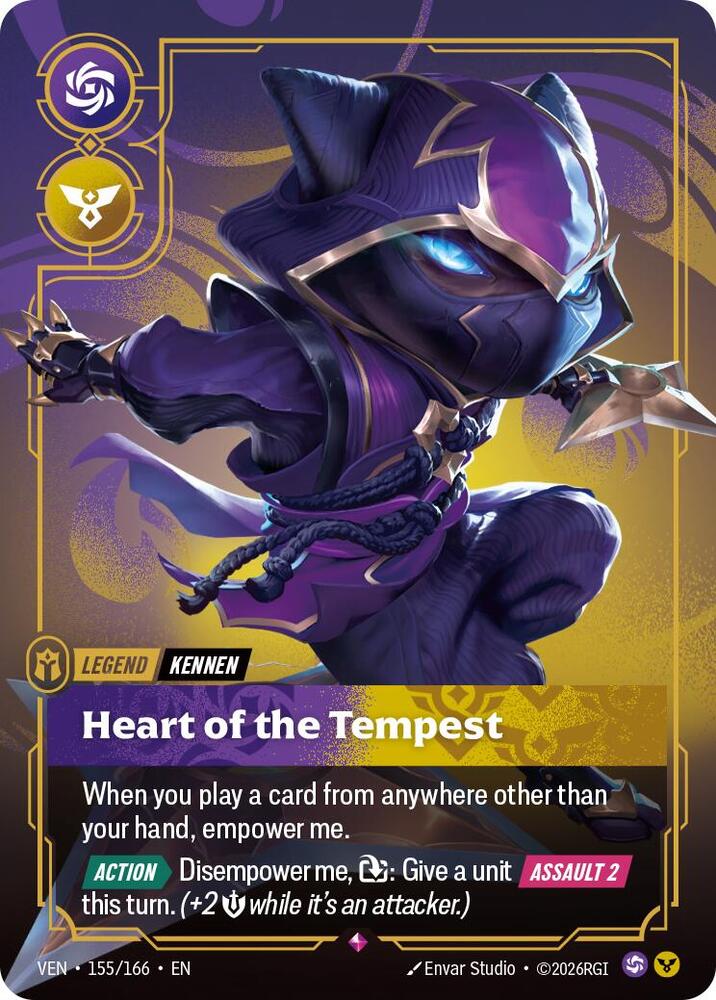 Yordle, Kennen - Heart of the Tempest - Vendetta Riftbound card