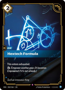 Hextech Formula - Vendetta Riftbound card