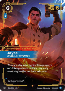 Jayce, Brilliant Inventor - Vendetta Riftbound card