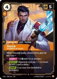 Jayce, Hammer in Hand - Vendetta Riftbound card