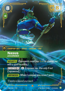 Nasus, Ascended - Vendetta Riftbound card