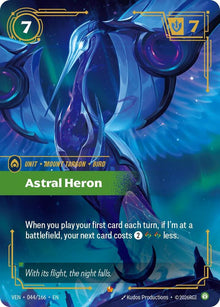 Astral Heron - Vendetta Riftbound card