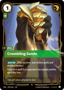 Crumbling Sands - Vendetta Riftbound card