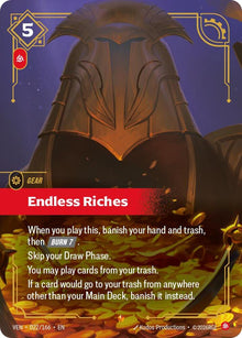 Endless Riches - Vendetta Riftbound card