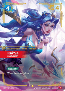 Kai'Sa, Survivor - Vendetta Riftbound card