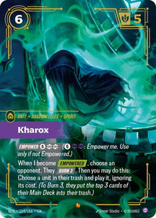 Kharox - Vendetta Riftbound card