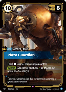 Plaza Guardian - Vendetta Riftbound card