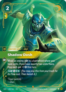 Shadow Dash - Vendetta Riftbound card