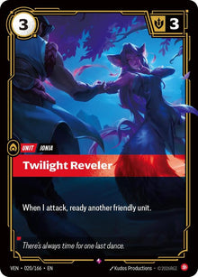 Twilight Reveler - Vendetta Riftbound card