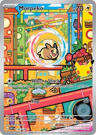 Morpeko - 135/128 - ME: 30th Celebration (30C) - FOIL