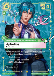 Aphelios, Exalted (Heartsteel Overnumbered) - 179/167 - Radiance (RAD)