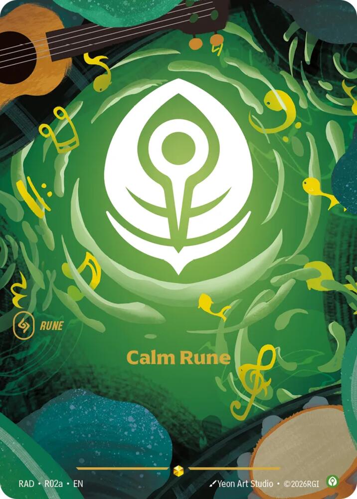Calm Rune (R02a) - R02a - Radiance (RAD)