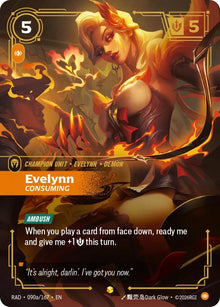 Evelynn, Consuming (Alternate Art) - 090a/167 - Radiance (RAD)