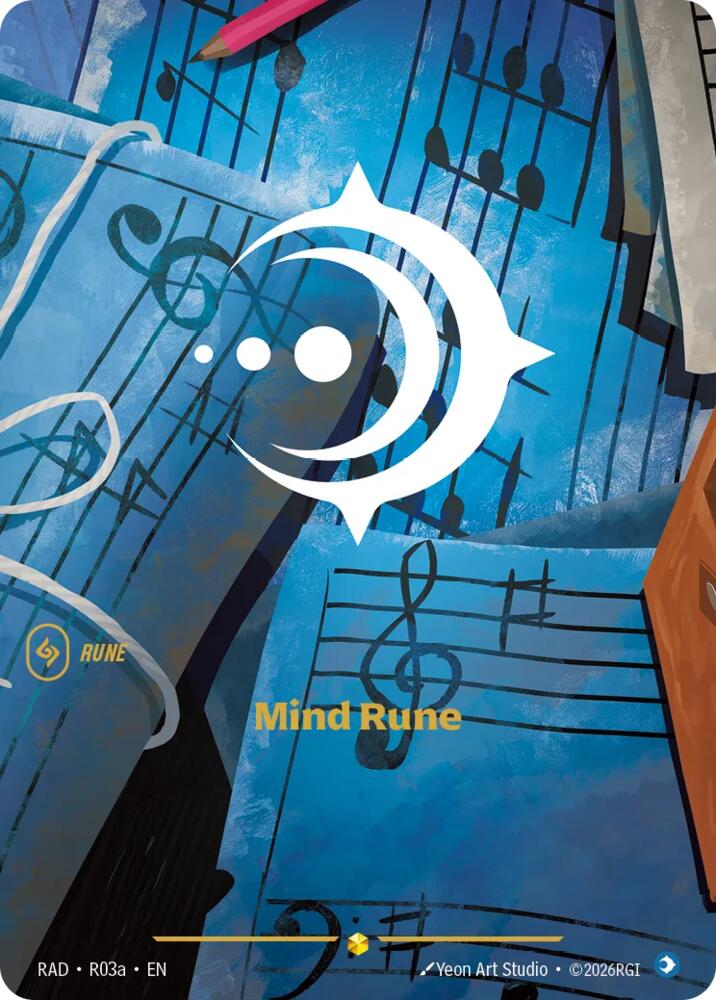 Mind Rune (R03a) - R03a - Radiance (RAD)