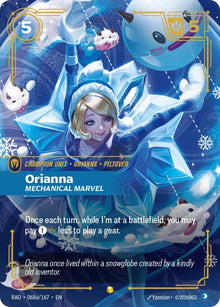 Orianna, Mechanical Marvel (Alternate Art) - 068a/167 - Radiance (RAD)