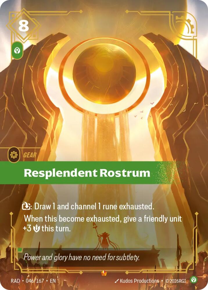 Resplendent Rostrum - 046/167 - Radiance (RAD)