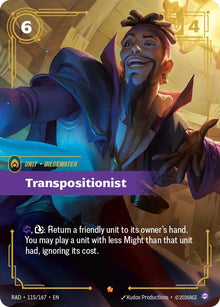 Transpositionist - 115/167 - Radiance (RAD)