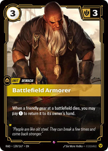 Battlefield Armorer - 130/167 - Radiance (RAD)