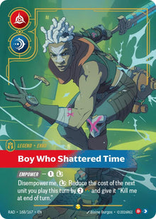 Ekko, Boy Who Shattered Time (Overnumbered) - 168/167 - Radiance (RAD)
