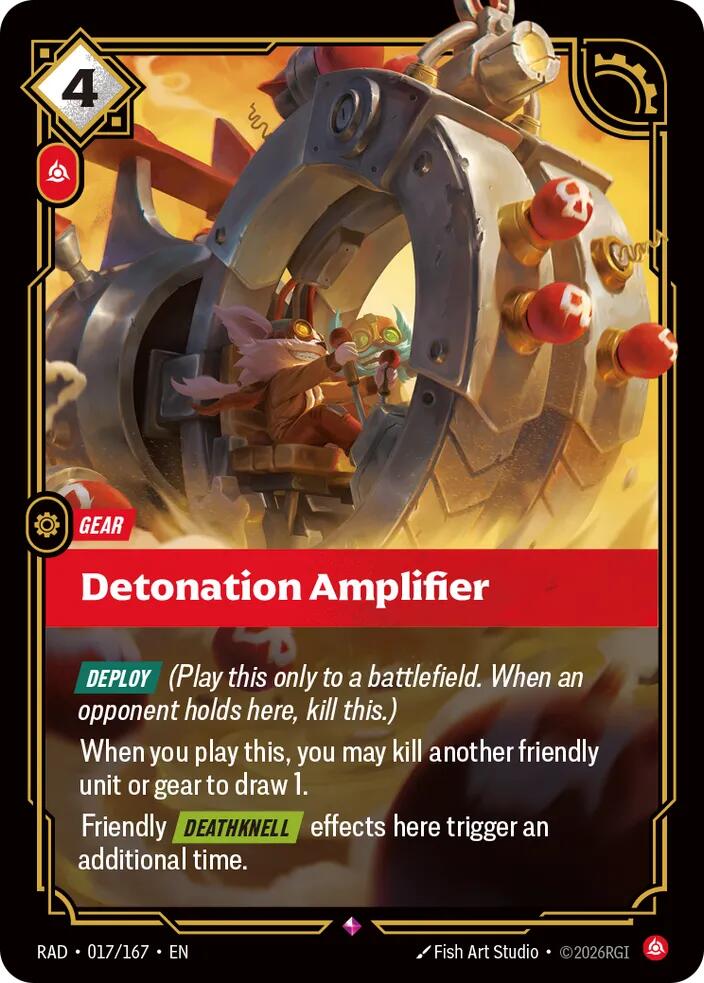 Detonation Amplifier - 017/167 - Radiance (RAD)