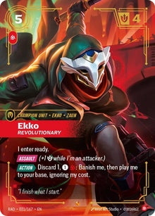 Ekko, Revolutionary - 021/167 - Radiance (RAD)