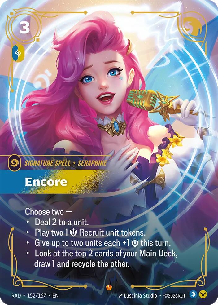 Encore - 152/167 - Radiance (RAD)