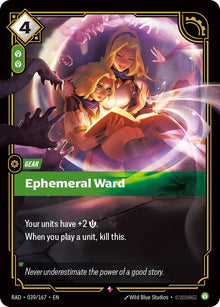 Ephemeral Ward - 039/167 - Radiance (RAD)