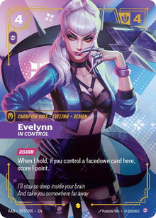 Evelynn, In Control (K/DA Special Art Card) - SP3/005 - Radiance (RAD)