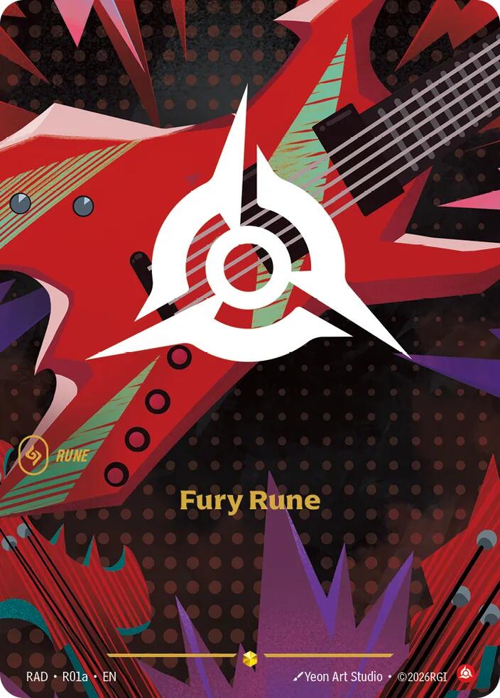 Fury Rune (R01a) - R01a - Radiance (RAD)