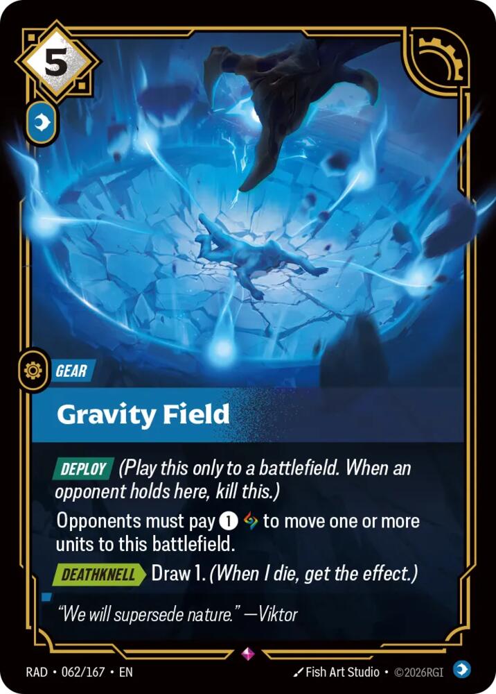 Gravity Field - 062/167 - Radiance (RAD)