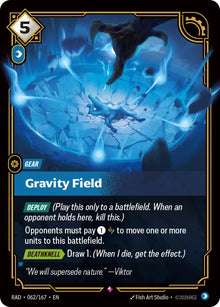 Gravity Field - 062/167 - Radiance (RAD)