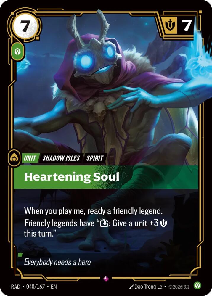 Heartening Soul - 040/167 - Radiance (RAD)