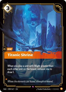 Titanic Shrine - 089/167 - Radiance (RAD)