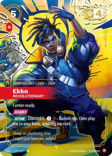 Ekko, Revolutionary (Overnumbered) - 177/167 - Radiance (RAD)